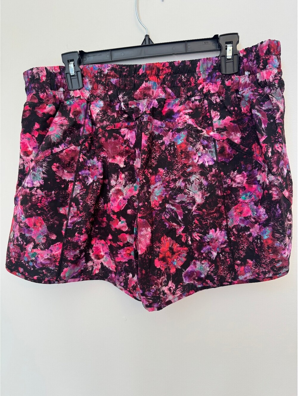 Lululemon floral athletic shorts size 16